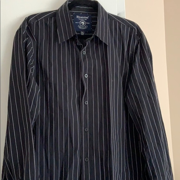 2/$25 Bluenotes Men’s Striped Dress Shirt - Picture 5 of 5